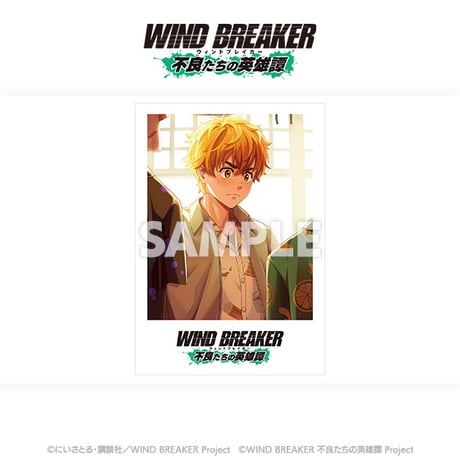 「WIND BREAKER 不良たちの英雄譚」ポラロイドカード