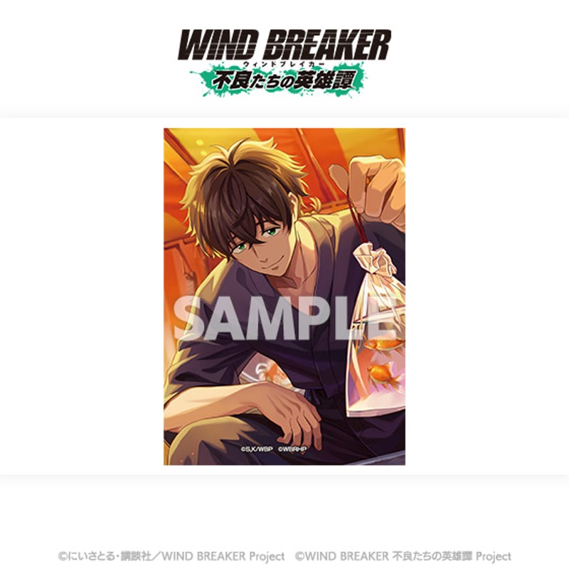 WIND BREAKER 不良たちの英雄譚」ブロマイドセット（全12種入り