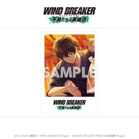 「WIND BREAKER 不良たちの英雄譚」ポラロイドカード