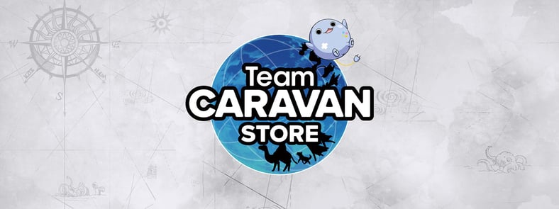 Caravan 販促ポスター サイン入り キャラバン 【5枚セット】 TeamCARAVAN STORE