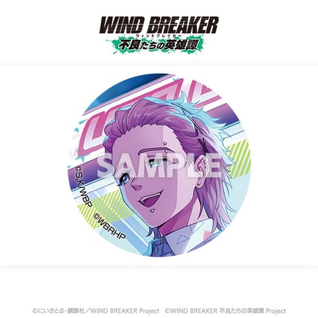 「WIND BREAKER 不良たちの英雄譚」缶バッジコンプリートセット（全12種入り）
