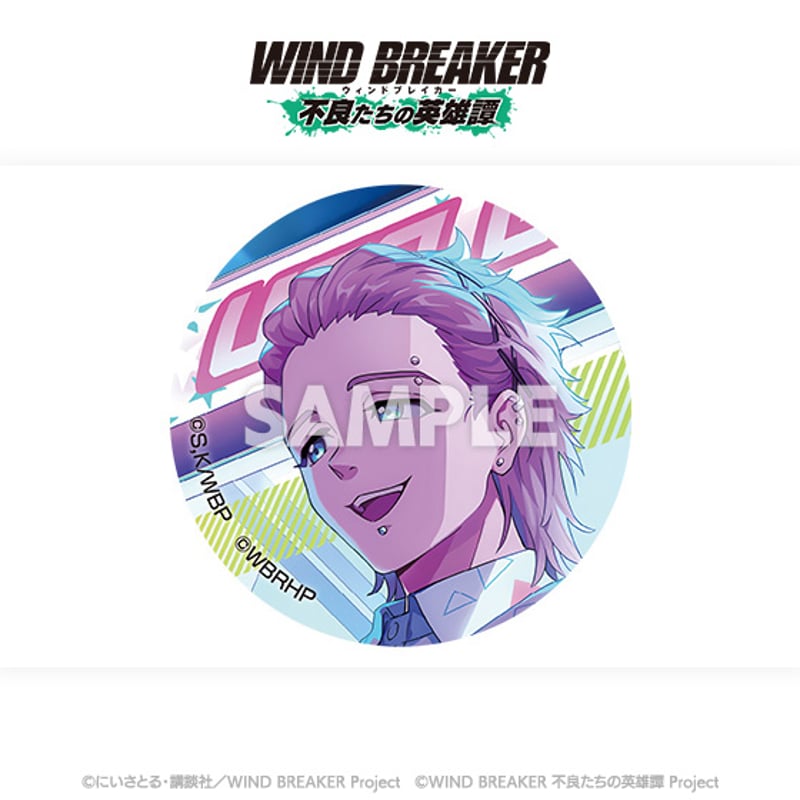 WIND BREAKER 不良たちの英雄譚 トレーディング缶バッジ コンプリート WIND BREAKER 不良たちの英雄譚」トレーディング缶バッジ（全12種）