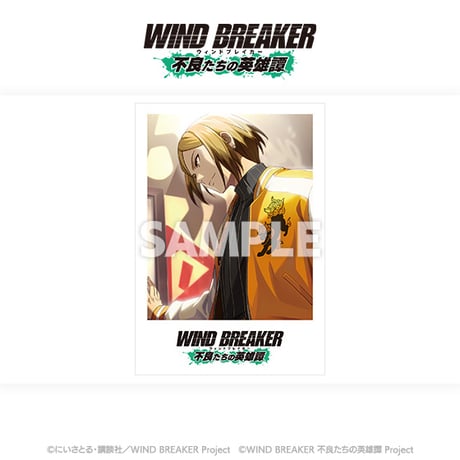 「WIND BREAKER 不良たちの英雄譚」ポラロイドカード