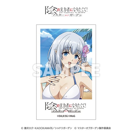 「陰の実力者になりたくて！マスターオブガーデン」トレーディングフォト風カード（全１４種・ランダム）