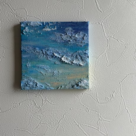 原画【時の輝き】作家作品/P6号/アクリル画/テクスチャーアート/肉筆サイン入り 原画【時の輝き】作家作品/P6号/アクリル画/テクスチャーアート
