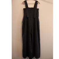 ワイドサロペットパンツ