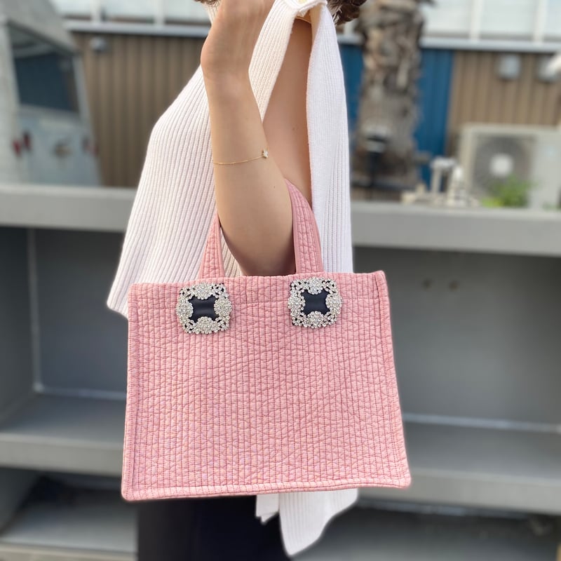 Kakukaku Nubi Bag pink | Ma cherie