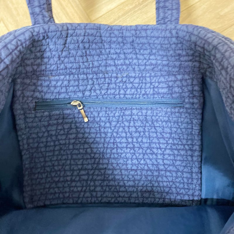 Parl scallop lesson Nubi bag navy | Ma cherie