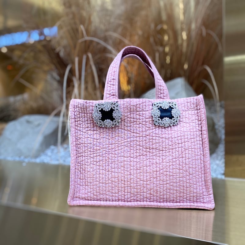 Kakukaku Nubi Bag pink | Ma cherie