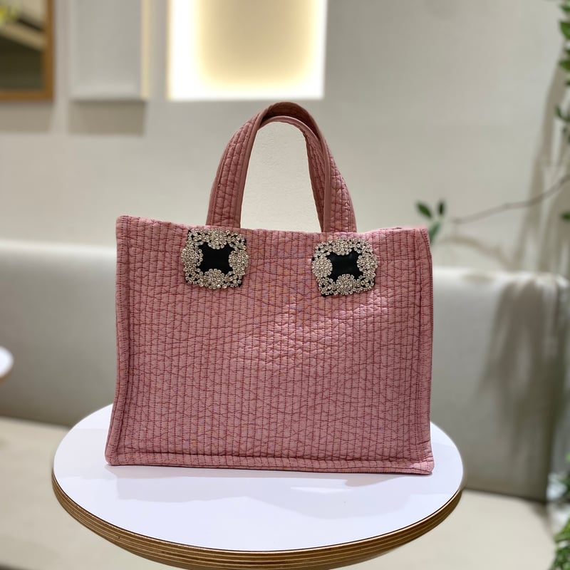 Kakukaku Nubi Bag pink | Ma cherie
