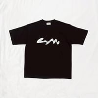【FADED TOUCH LOGO TEE】BLACK