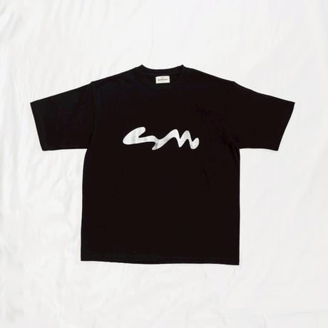 【FADED TOUCH LOGO TEE】BLACK