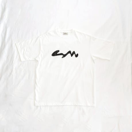 【FADED TOUCH LOGO TEE】WHITE