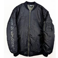 2025A/W Collection　MA-1 Jacket　black