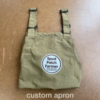 farm&garden custom apron（カーキ）