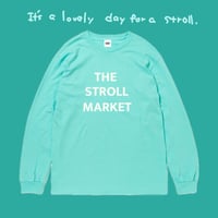 THE STROLL MARKET 長袖Tシャツ（ミント）