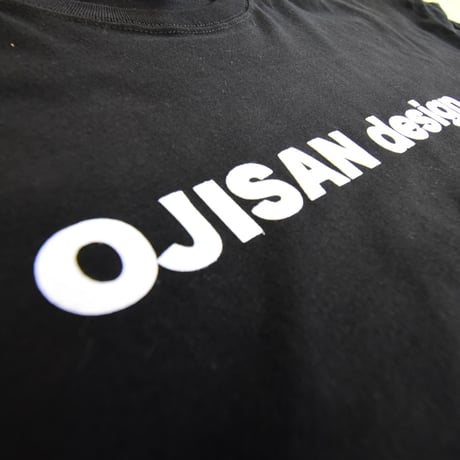 OJISAN design Big Silhouette Tシャツ・半袖ブラック