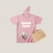 オーガニックコットンTシャツ（ダスティピンク）