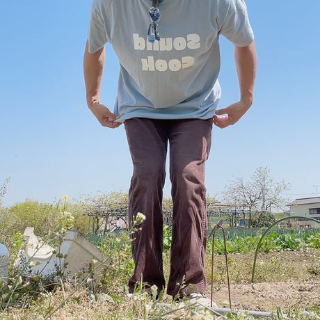 オーガニックコットンTシャツ（スミクロ）