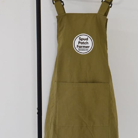 farm&garden custom apron（カーキ）