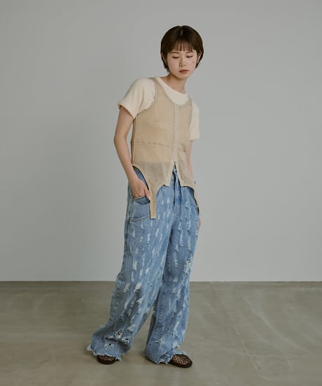 Multiway Sheer Rib Tanktop