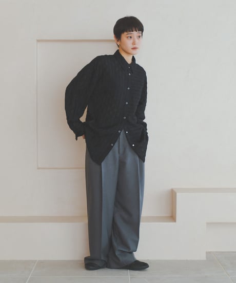 Checker Sheer Shirt