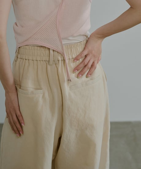 Sheer Easy Cocoon Pants