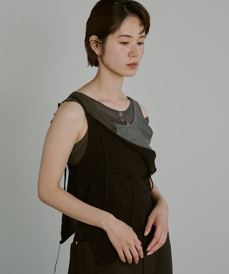 Multiway Sheer Rib Tanktop