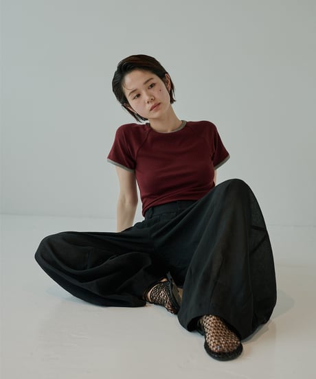 Sheer Easy Cocoon Pants