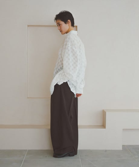 Checker Sheer Shirt