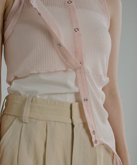 Multiway Sheer Rib Tanktop