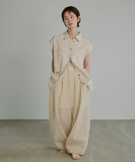 Sheer Easy Cocoon Pants
