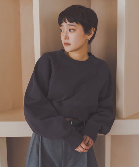 Raglan Sleeve Short Sweat