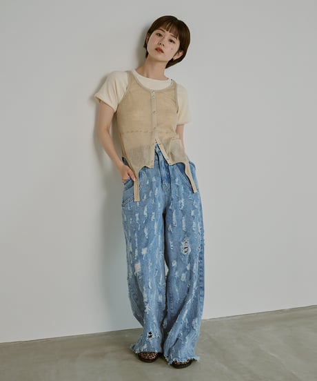 Multiway Sheer Rib Tanktop