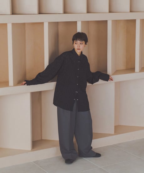 Design Belt Hole Slacks