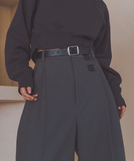 Design Belt Hole Slacks