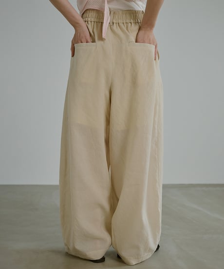 Sheer Easy Cocoon Pants