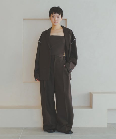 Design Belt Hole Slacks