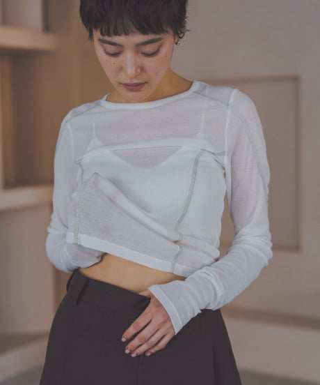 Bicolor Stitch Tops