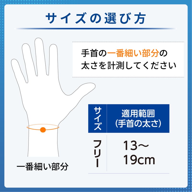 メディエイドサポーター しっかりガード 手首 スリムハードプラス