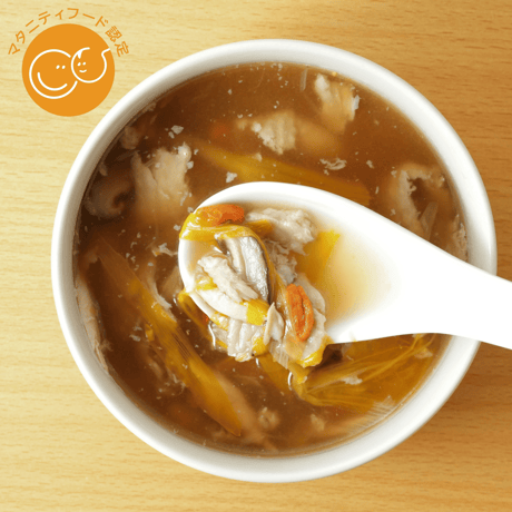 巡り整うスープ（金針菜と干し椎茸）