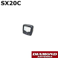 1.8?150MHz　クロスニードル　SWRパワー計（交差形電力計）SX20C（SX-20C）第一電波工業　ダイヤモンドアンテナ　DIAMOND ANTENNA