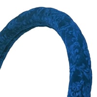 【受注制作】金華山ハンドルカバー ローレル ビニール無し ブルー 日本製 A0076-5600