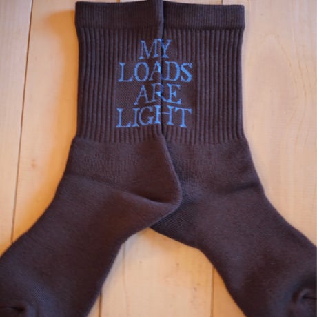 MY LOADS ARE LIGHT "TEXT / M.L.A.L (Unknown Hut exclusive)"