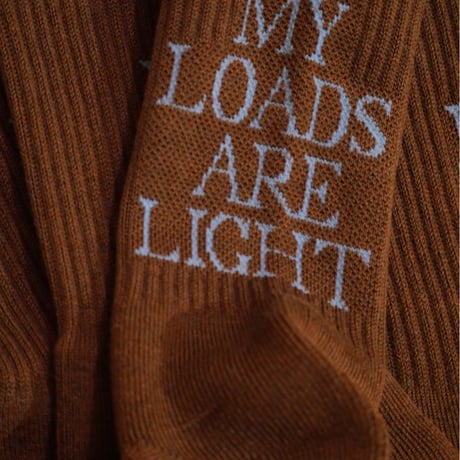 MY LOADS ARE LIGHT "TEXT / M.L.A.L (Unknown Hut exclusive)"