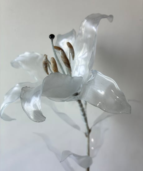 #10 - Art Flower｜白の百合（台座）