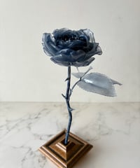 #5 - Art Flower｜藍の薔薇（台座）