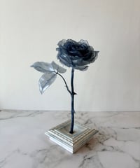 #8 - Art Flower｜藍の薔薇（台座）