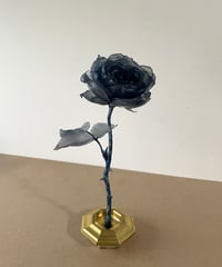 #4 - Art Flower｜藍の薔薇（台座）