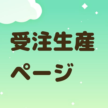 【受注生産】各種Tシャツ